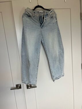 Pistola Light Wash Barrel Leg Jeans